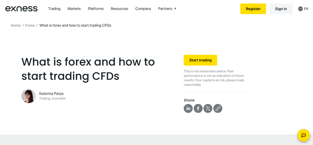 Exness what is currency trading