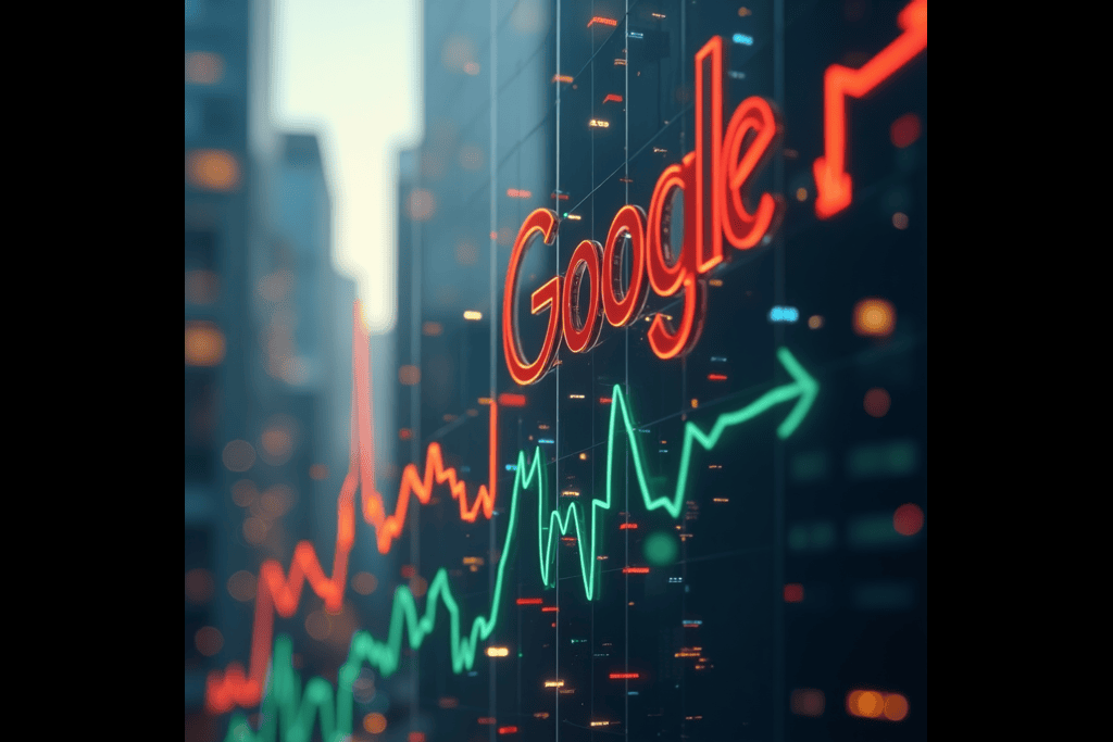 Google stock is doing very well this morning.