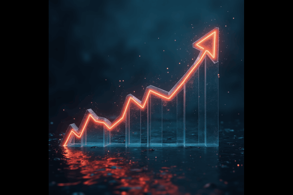 Stocks are around their all-time highs thanks to declining tariffs and a stable inflation rate.