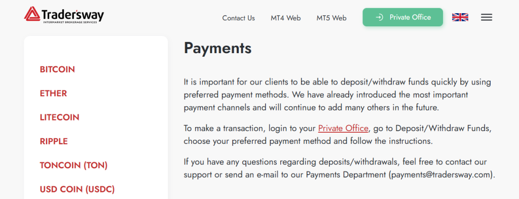 Payments and Funding Methods