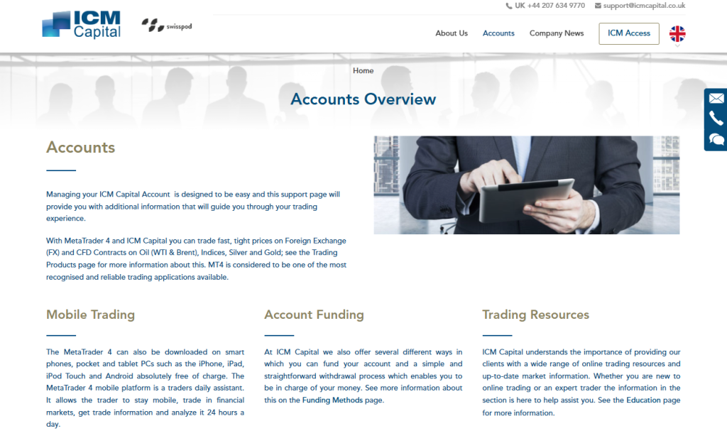 Minimum Deposit and Account Types Minimum Deposit and Account Types