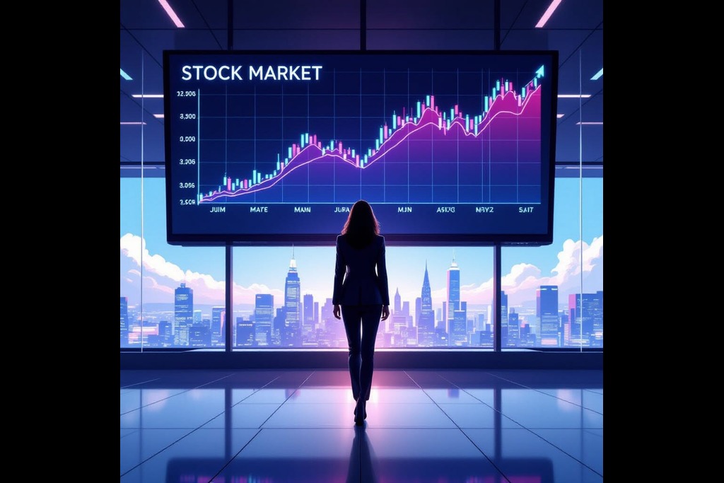 The stock market is up today as investors anticipate a new rate cut and the CPI data.
