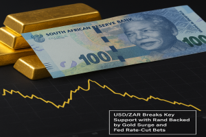 Rand Strengthens as Dollar Falters on Fed Dovishness and Gold Rally