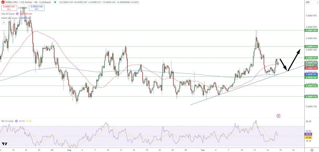 SHIB Price Chart - Source: Tradingview