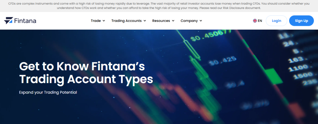 Minimum Deposit and Account Types