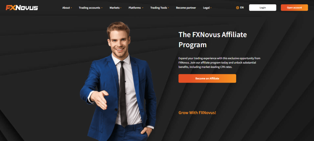 FXNovus Affiliate Program FXNovus Affiliate Program
