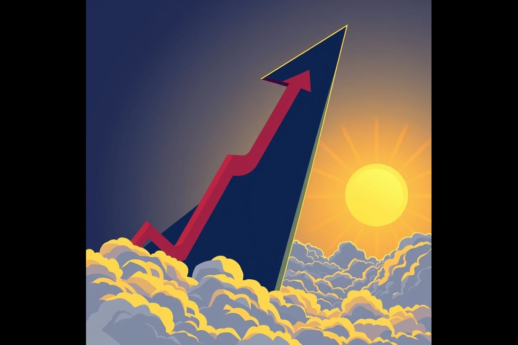 Stock values are climbing this week after an excellent previous week.