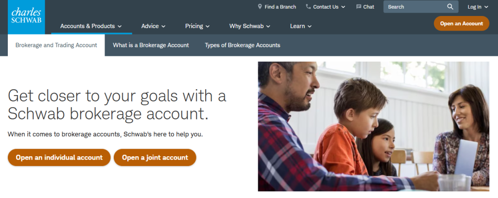 Charles Schwab Brokerage Accounts Charles Schwab Brokerage Accounts