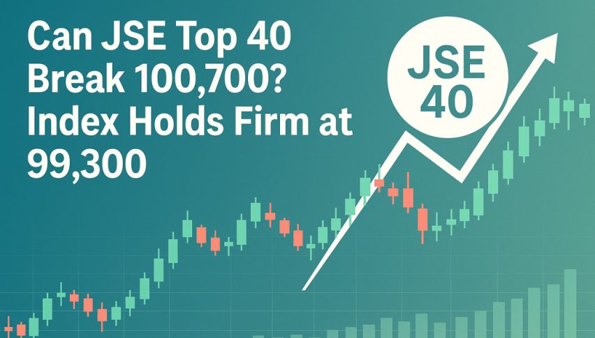 Can JSE Top 40 Break 100,700? Index Holds Firm at 99,300