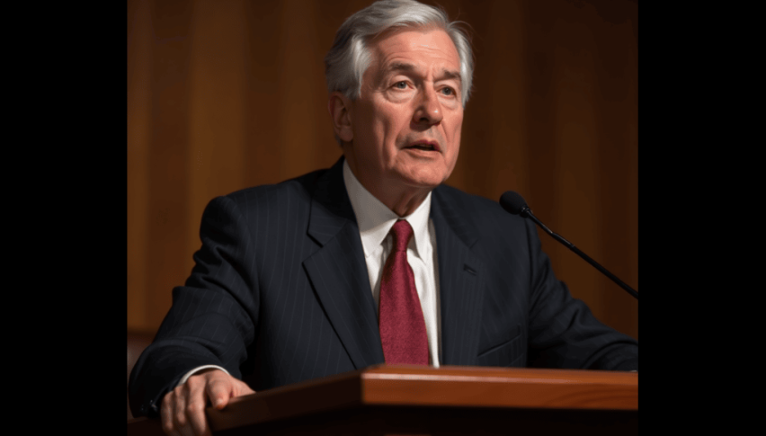 Jerome Powell speaks on the state of the economy and inflation.