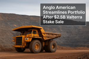 Anglo American Finalizes Valterra Platinum Spin-Off Amid Strategic Shakeup