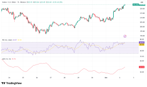 Solana Rebounds Above $222 as ETF Decision Looms