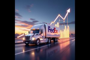 FedEx stock is climbing high this week after a promising earnings statement.
