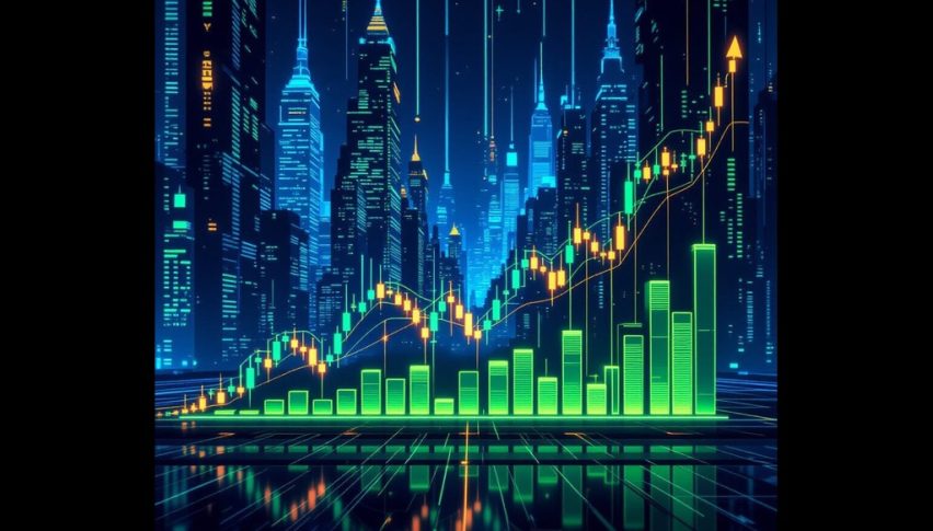 Tech stocks are moving much higher right now thanks to an AI market boom.