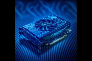 Nvidia is hurt by stock market decline today.