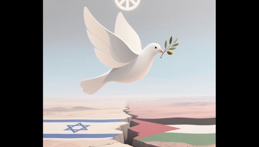 Due to a peace deal in the Middle East, the stock market is bullish.
