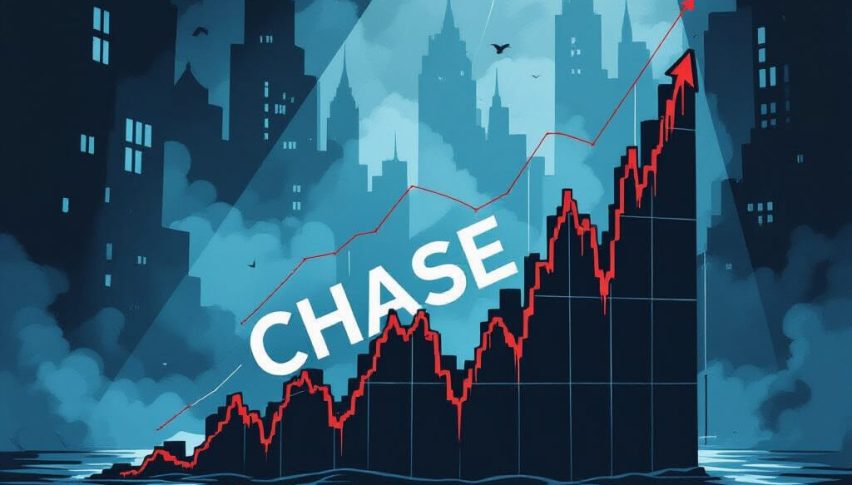 Chase Bank earnings are up but their stock is down.