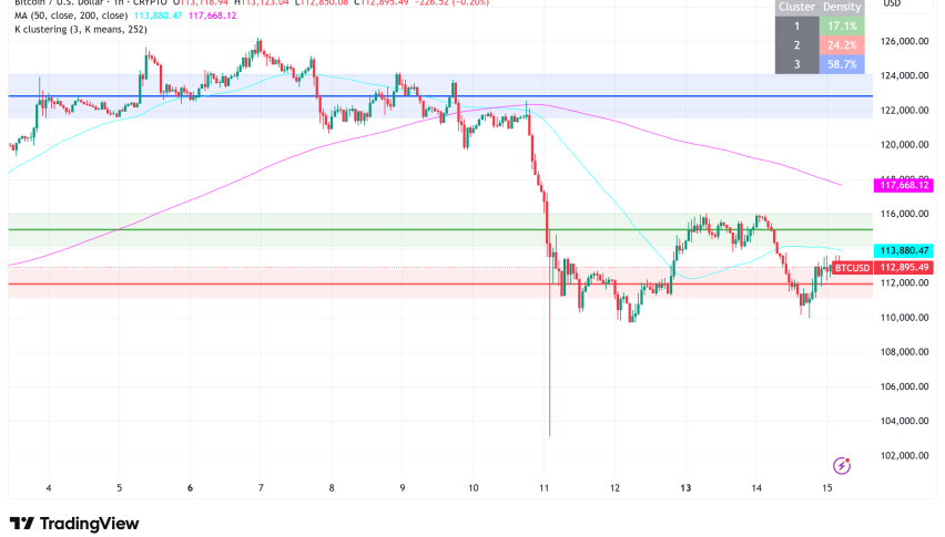 Bitcoin Tests $110,000 Support, Technical Signs Points to Rally Past $130,000