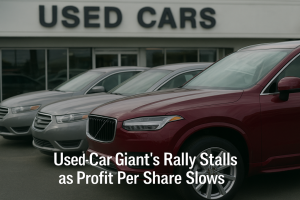 WeBuyCars Shares Tumble 18% as Earnings Growth Disappoints