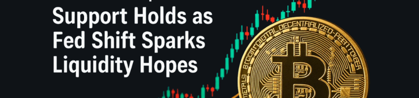 Image for Bitcoin Price Forecast: $107K Support Holds as Fed Shift Sparks Liquidity Hopes