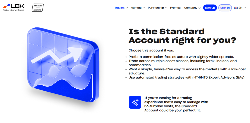 Minimum Deposit and Account Types