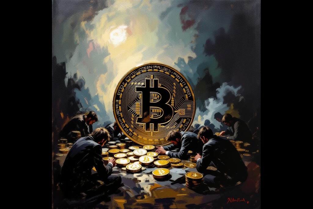 Bitcoin is falling as investors bail out.