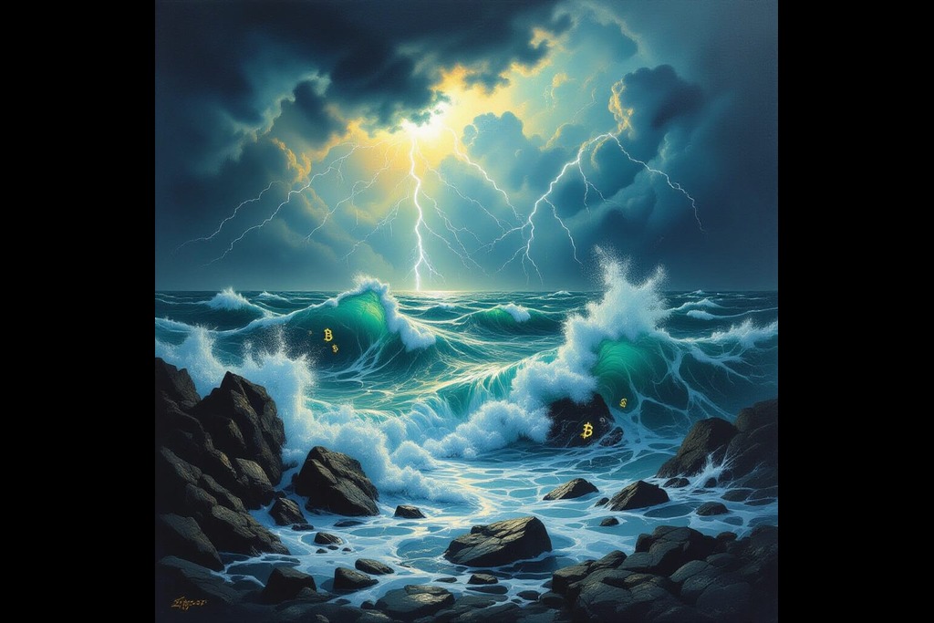 Crypto coins are not volatile but simply bearish.