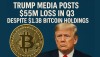 Trump Media Posts $55M Loss in Q3 Despite $1.3B Bitcoin Holdings