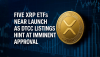 Five XRP ETFs Near Launch as DTCC Listings Hint at Imminent Approval