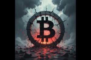 Bitcoin is falling rapidly after climbing briefly to $107K.