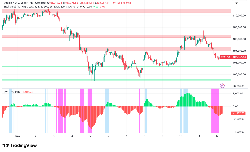 Bitcoin Consolidates at $103K While Technical Indicators Point to Bullish Long-Term Structure
