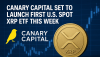 Canary Capital Set to Launch First U.S. Spot XRP ETF This Week