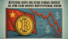 Bitcoin Dips on $13B China Shock as JPM Coin Drives Institutional Boom