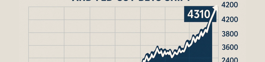 Image for Gold Price Forecast: XAU Eyes $4,310 as Dollar Weakens and Fed Cut Bets Shift