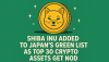 Shiba Inu Added to Japan’s Green List as Top 30 Crypto Assets Get Nod