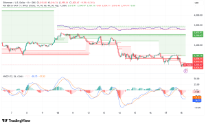 Ethereum Tests 4-Month Low at $3,000: Technical Indicators Signal Potential Bottom Formation