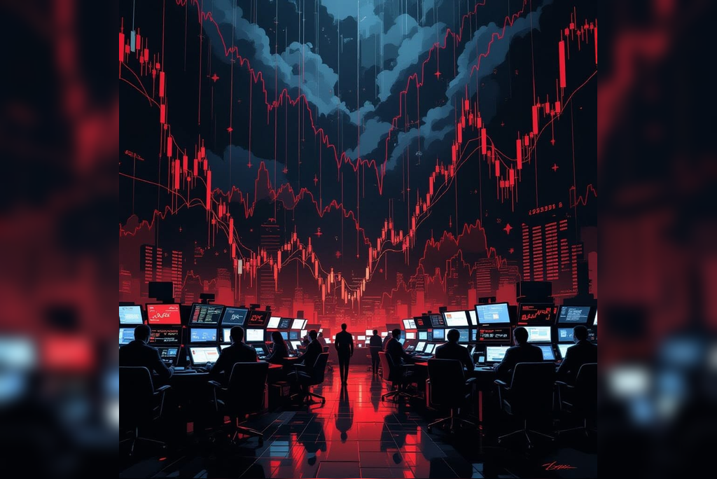 Stocks dip on tech market decline.