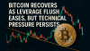Bitcoin Recovers as Leverage Flush Eases, but Technical Pressure Persists