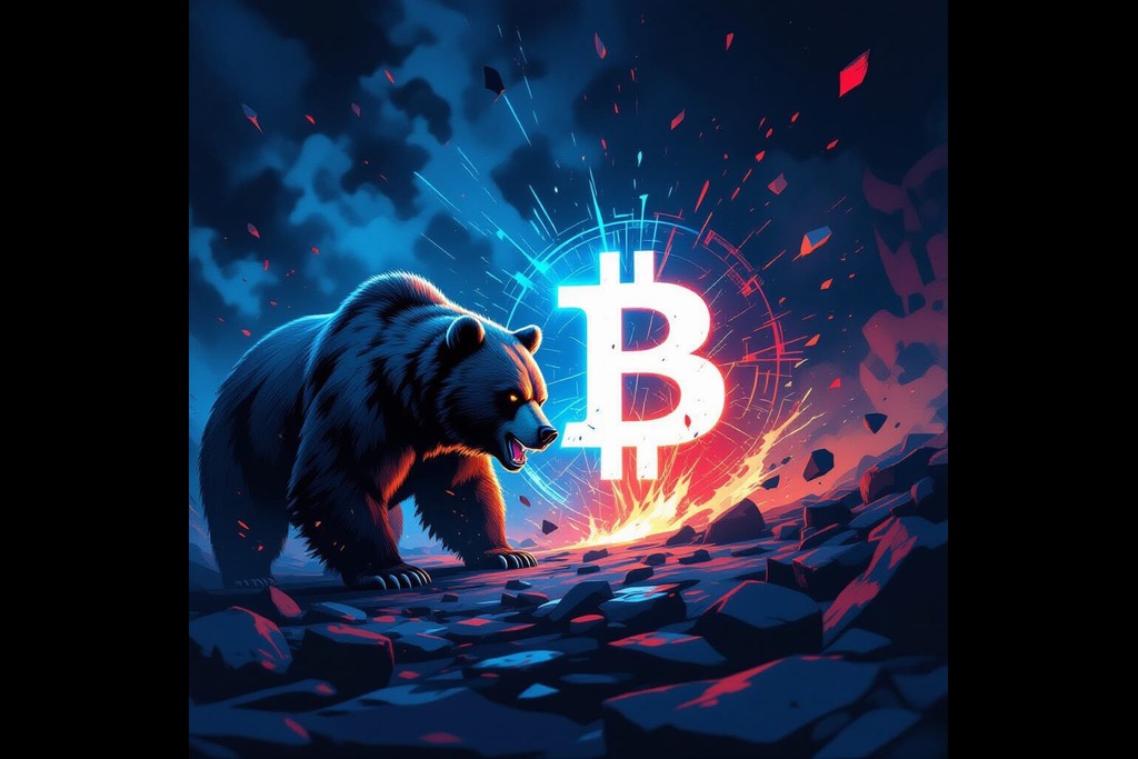 Bitcoin is trapped by the bears this week.