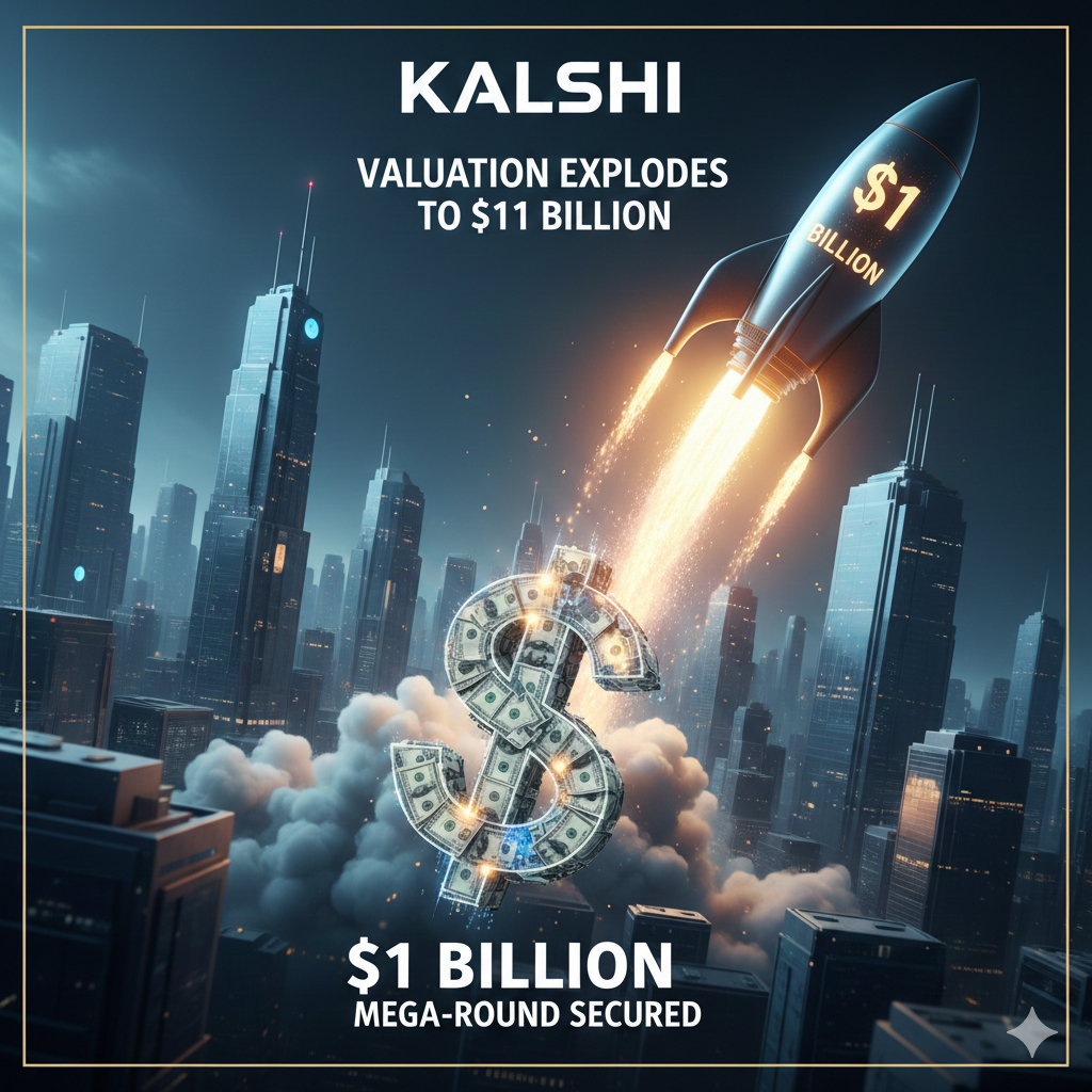 Kalshi Valuation Soars to $11 Billion Following Massive $1 Billion Funding Round