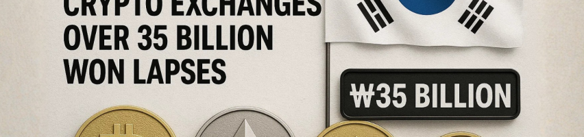 Image for South Korea FIU May Fine 5 Crypto Exchanges Over 35 Billion Won Lapses