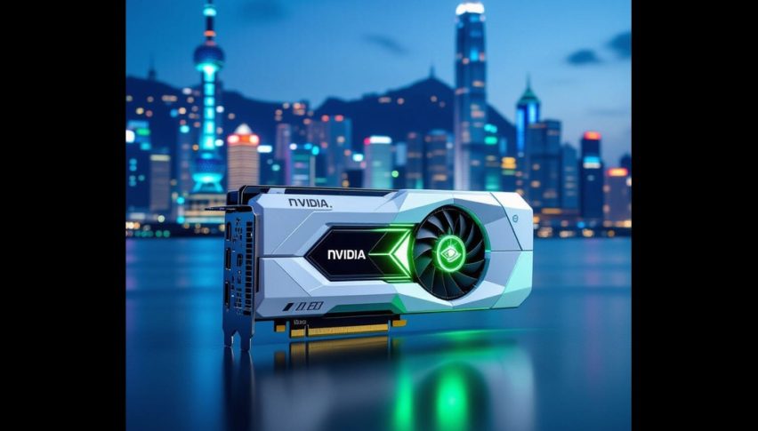 Nvidia stock is doing well thanks to a potential deal to allow its higher end chips to enter the Chinese market.