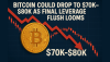 Bitcoin Could Drop to $70K–$80K as Final Leverage Flush Looms