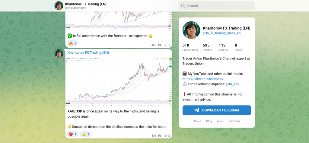 Kharitonov FX Trading Forex Signals Telegram Kharitonov FX Trading Forex Signals Telegram