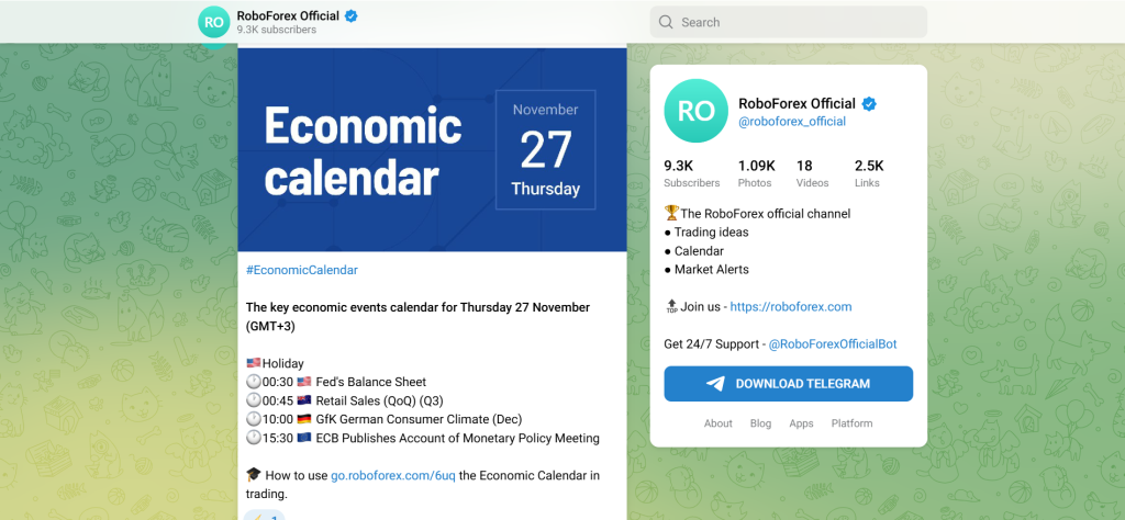 RoboForex Forex Trading signals Telegram RoboForex Forex Trading signals Telegram