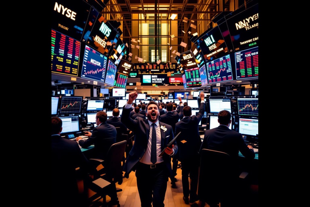 Nasdaq is up after a downturn on Monday.