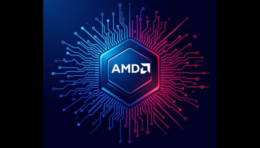 AMD stock is down slightly after a quarterly report and a new BIOS update.