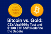 Bitcoin vs Gold: CZ’s Viral 999g Test and $110B ETF Shift Redefine the Debate