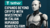 Tether Expands Beyond Crypto With Investment in Italian Humanoid Robotics Firm