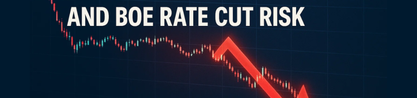 Image for GBP/USD Slips Below $1.34 as Traders Brace for UK GDP and BoE Rate Cut Risk